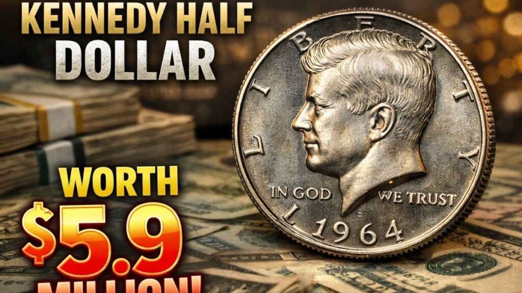Kennedy Half Dollar Worth 5.9 Million: Rare Coin That Shocked Collectors